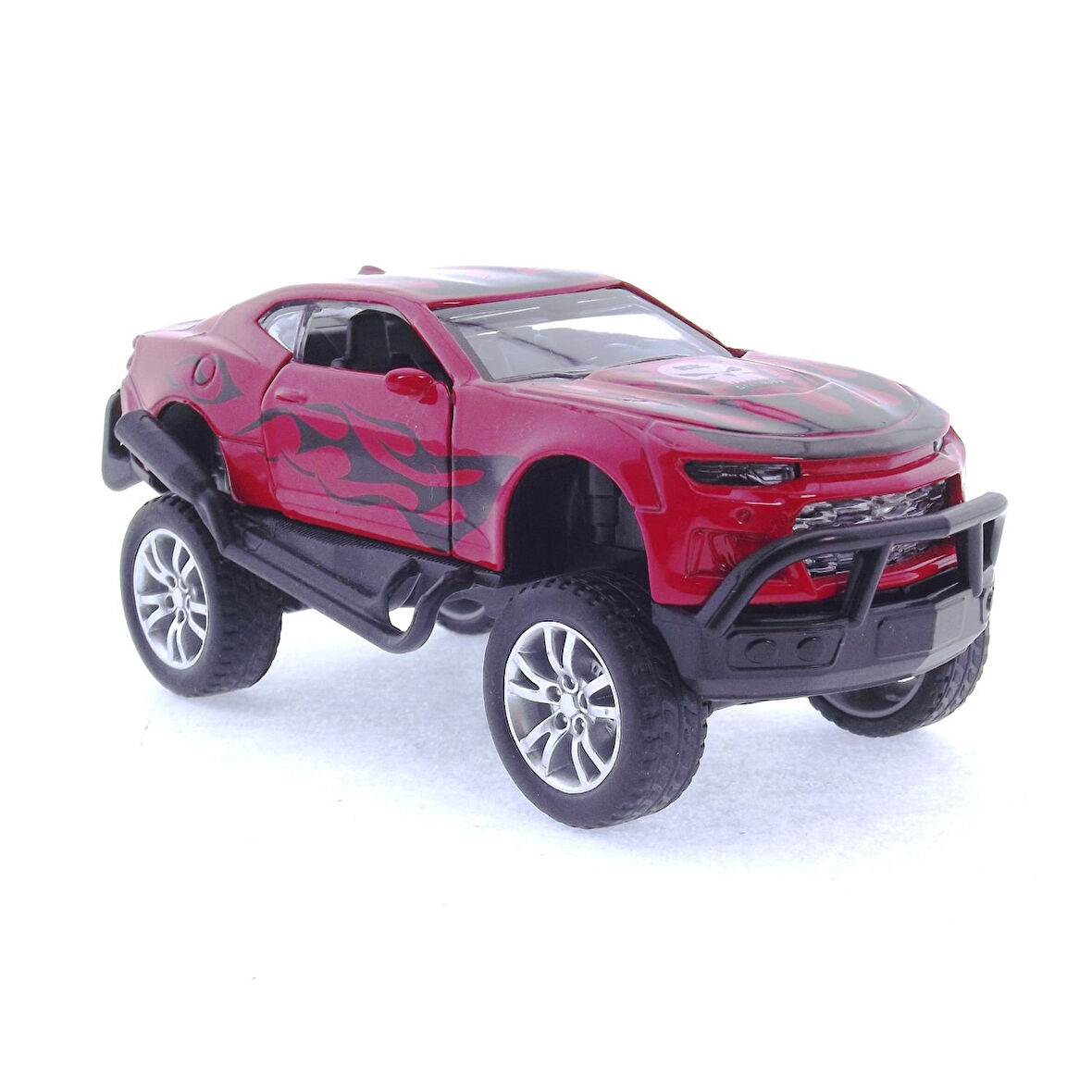 Kız Erkek Çocuk Oyuncak Die Cast Çek Bırak Kırmızı Arazi Aracı Kız Erkek Çocuk Oyuncak Eğitici Eğlen