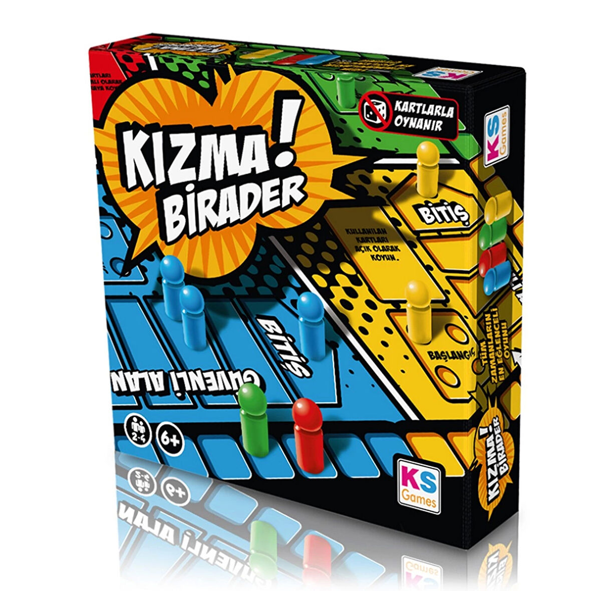 Kız Erkek Çocuk Oyuncak Kızma Birader - Kutu Oyunu Kız Erkek Çocuk Oyuncak Eğitici Eğlenceli Oyuncak