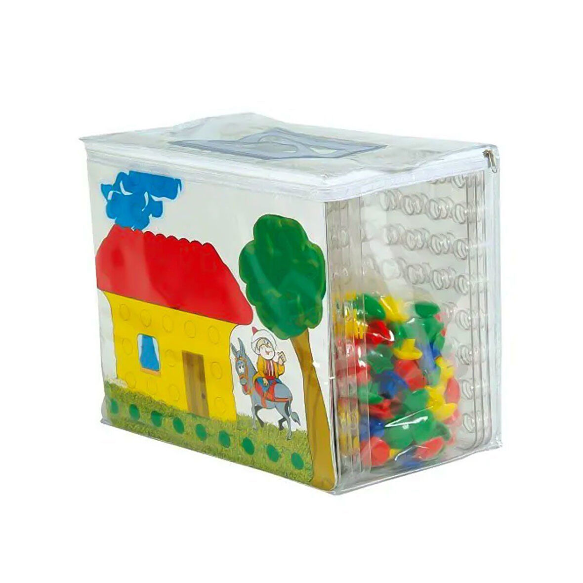 Kız Erkek Çocuk Oyuncak 0389 Sihirli Düğmeler 6'lı Paket -Akçiçek Kız Erkek Çocuk Oyuncak Eğitici Eğ