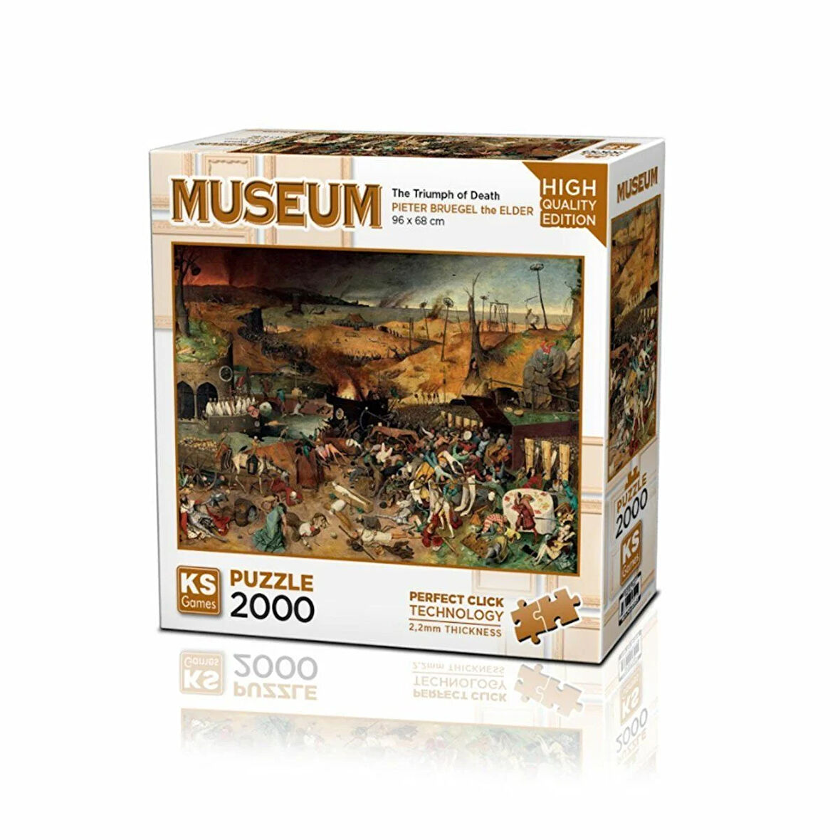 Kız Erkek Çocuk Oyuncak 22524 The Of Death 2000 Parça Puzzle -KS Puzzle Kız Erkek Çocuk Oyuncak Eğit