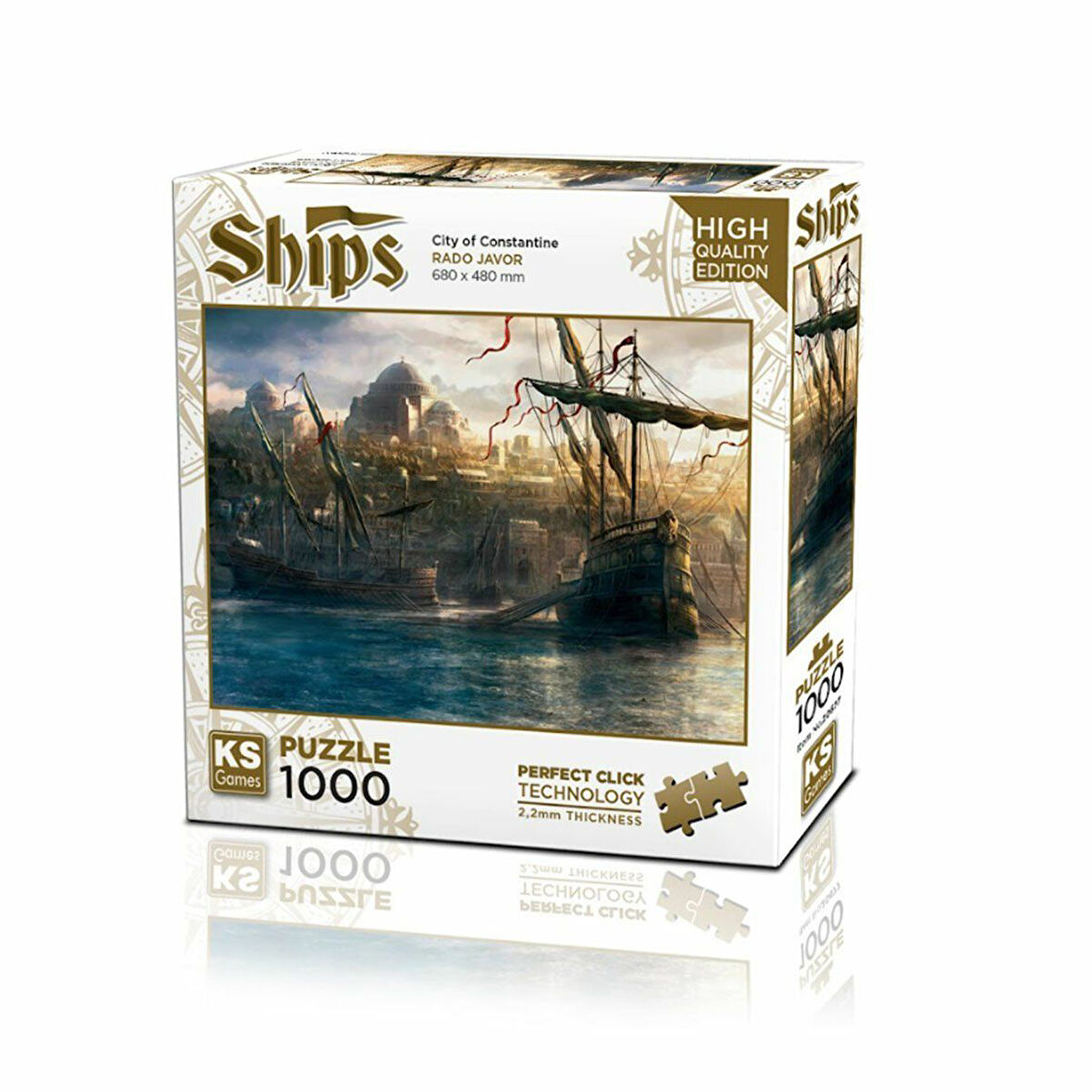 Kız Erkek Çocuk Oyuncak 20677 Bir Zamanlar İStanbul'da 1000 Parça Puzzle -KS Puzzle Kız Erkek Çocuk