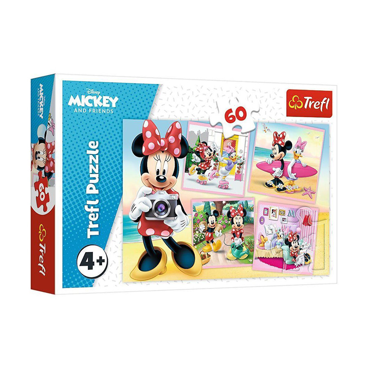 Kız Erkek Çocuk Oyuncak PUZZLE-17360 Mickey 60 Parça Puzzle Kız Erkek Çocuk Oyuncak Eğitici Eğlencel