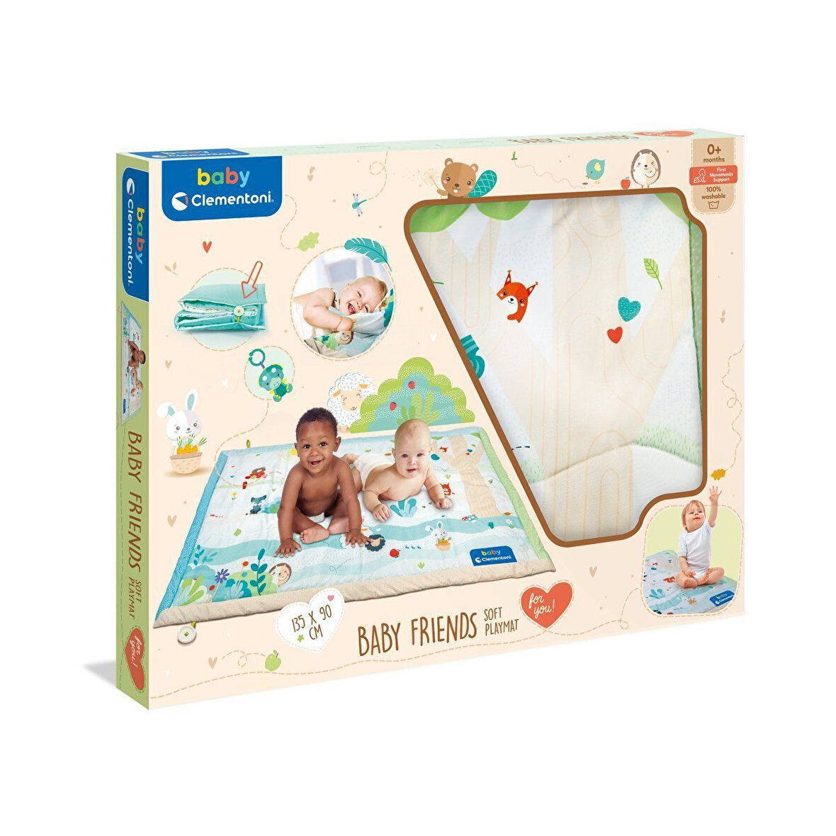 Kız Erkek Çocuk Oyuncak 17318 OYUN HALISI /Baby +6 ay Kız Erkek Çocuk Oyuncak Eğitici Eğlenceli Oyun