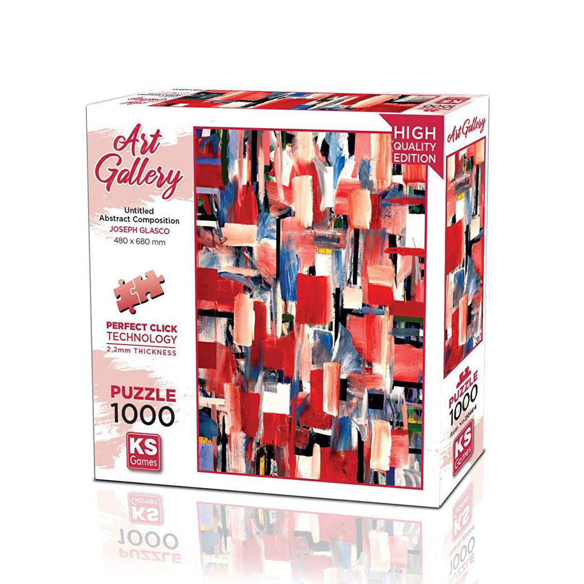 Kız Erkek Çocuk Oyuncak 20664 Untitled Abstract Composition 1000 Parça Puzzle Kız Erkek Çocuk Oyunca