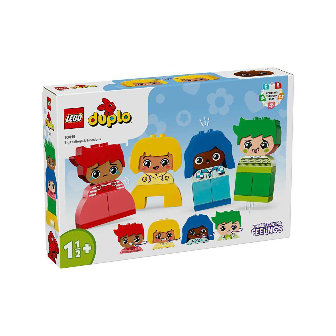 Kız Erkek Çocuk Oyuncak 10415 LEGO®® Duygularım 23 parça +1,5 yaş Kız Erkek Çocuk Oyuncak Eğitici Eğ