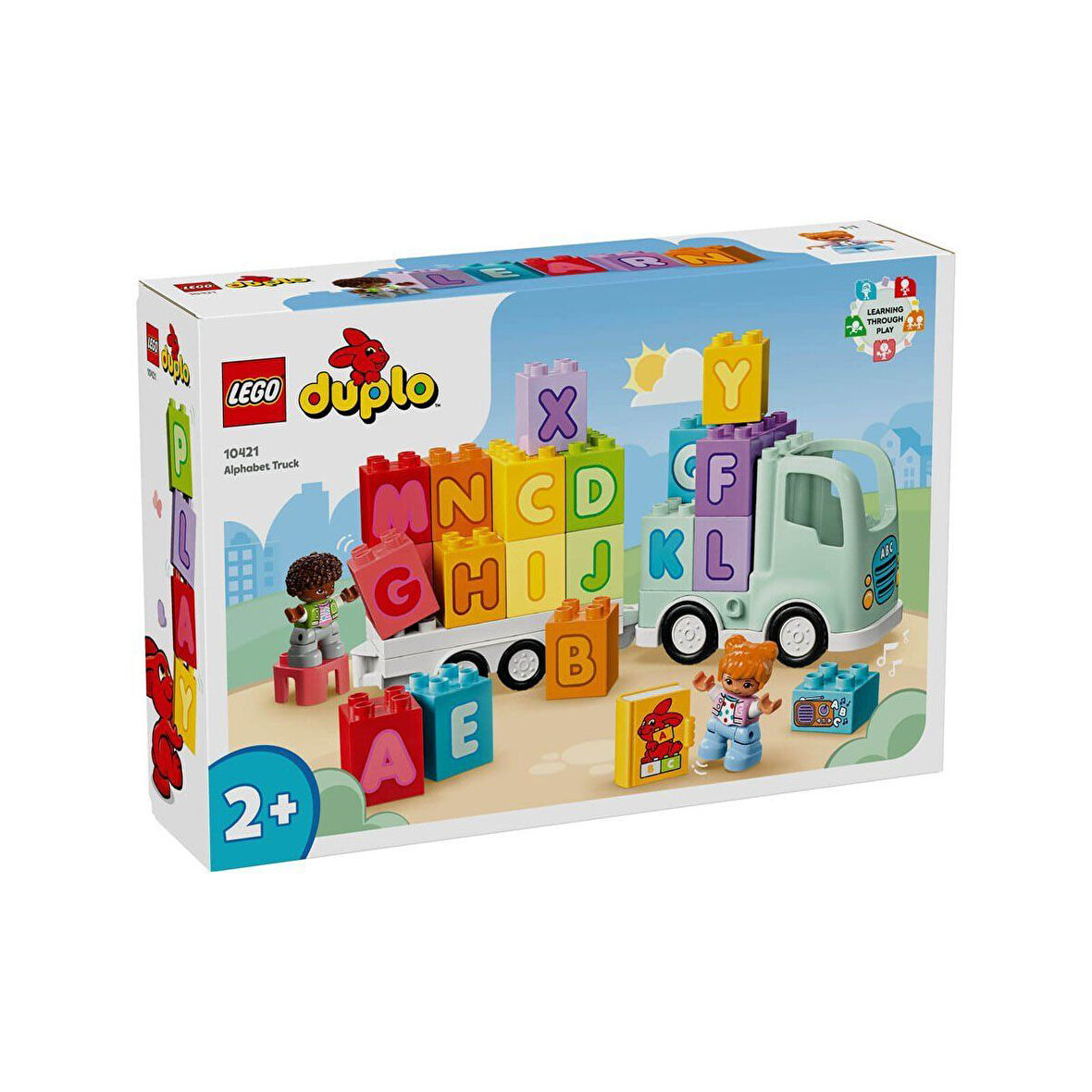 Kız Erkek Çocuk Oyuncak 10421 LEGO®® Alfabe Kamyonu 36 parça +2 yaş Kız Erkek Çocuk Oyuncak Eğitici