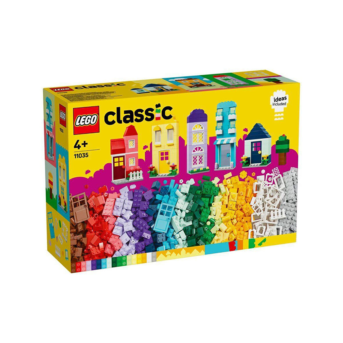 Kız Erkek Çocuk Oyuncak 11035 LEGO® Classic Yaratıcı Evler 850 parça +4 yaş Kız Erkek Çocuk Oyuncak
