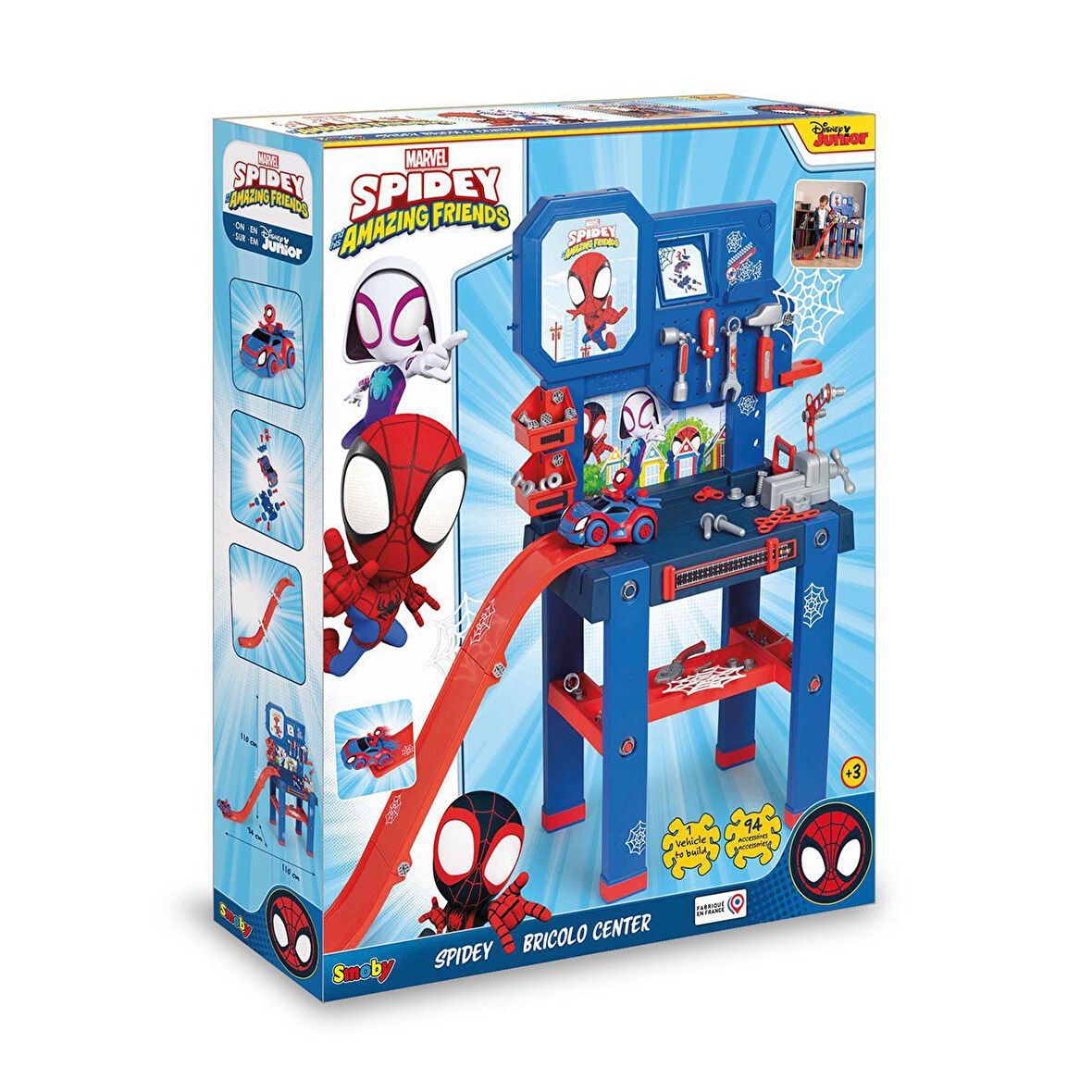 Kız Erkek Çocuk Oyuncak 7600360729 Spidey Amazing Friends Tamir Seti -Dickie Kız Erkek Çocuk Oyuncak
