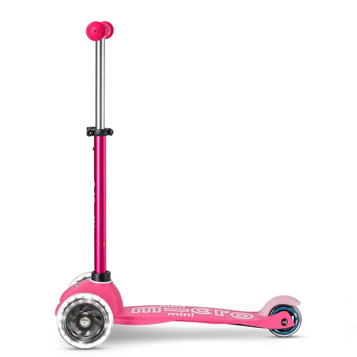 Kız Erkek Çocuk Oyuncak Micro Mini Deluxe LED 3 Tekerlekli Scooter Pink Kız Erkek Çocuk Oyuncak Eğit