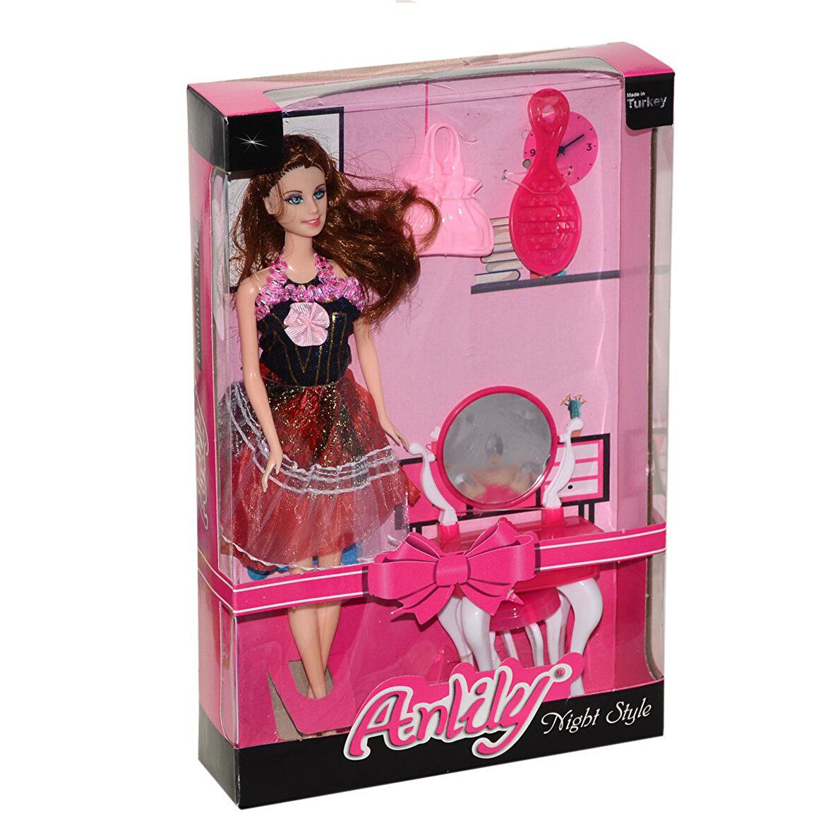 Kız Erkek Çocuk Oyuncak 02266 Anlily Makyaj Masalı Bebek Kız Erkek Çocuk Oyuncak Eğitici Eğlenceli O