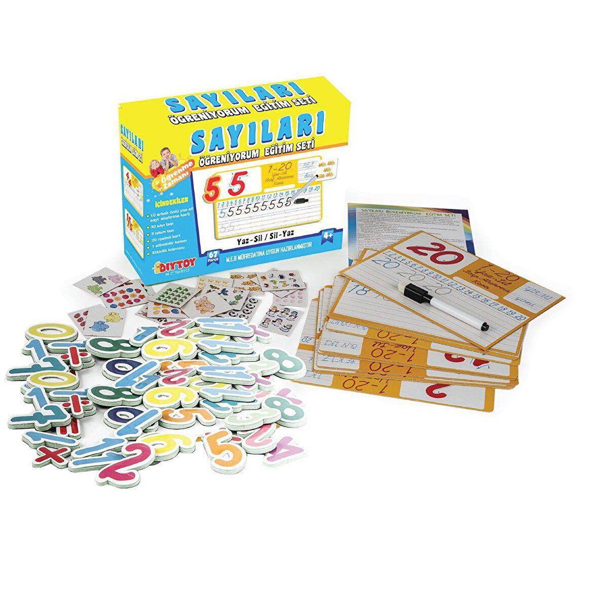 Kız Erkek Çocuk Oyuncak 9222 SAYILARI ÖĞRENİYORUM EĞİTİM SETİ Kız Erkek Çocuk Oyuncak Eğitici Eğlenc