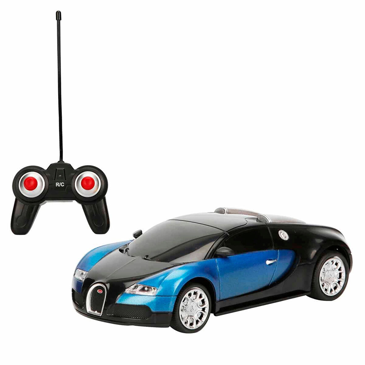 Kız Erkek Çocuk Oyuncak 1:24 Bugatti Veyron 16.4 Işıklı Uzaktan Kumandalı Araba Kız Erkek Çocuk Oyun