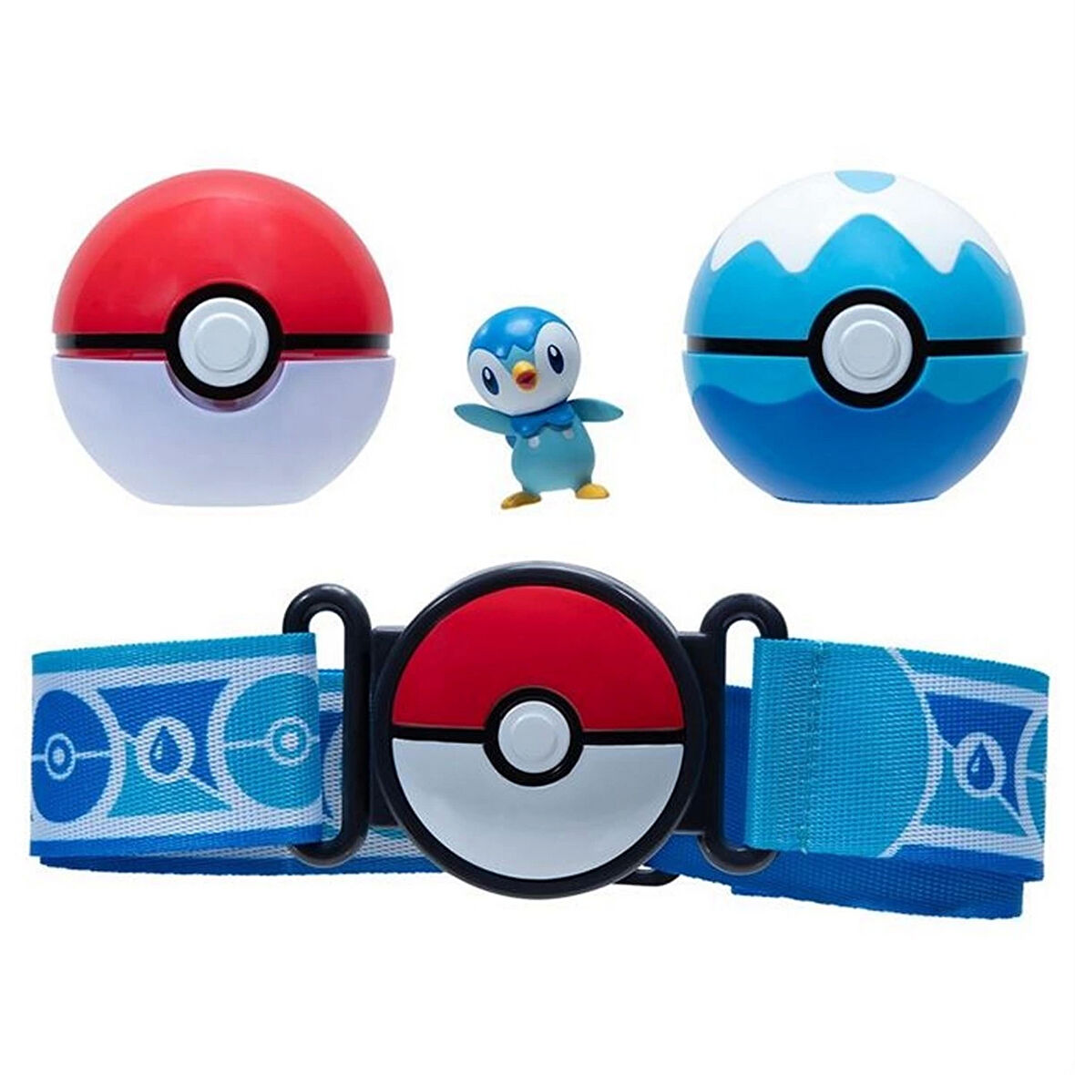 Kız Erkek Çocuk Oyuncak Pokemon Clip 'N' Go Pokeball Kemer ve Figür Seti 95283-U Kız Erkek Çocuk Oyu