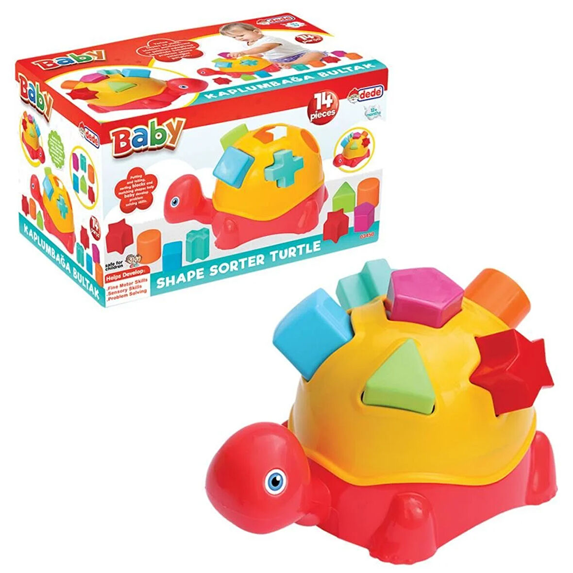 Kız Erkek Çocuk Oyuncak Kaplumbağa Bultak Bebek Aktivite Oyun Seti Kız Erkek Çocuk Oyuncak Eğitici E