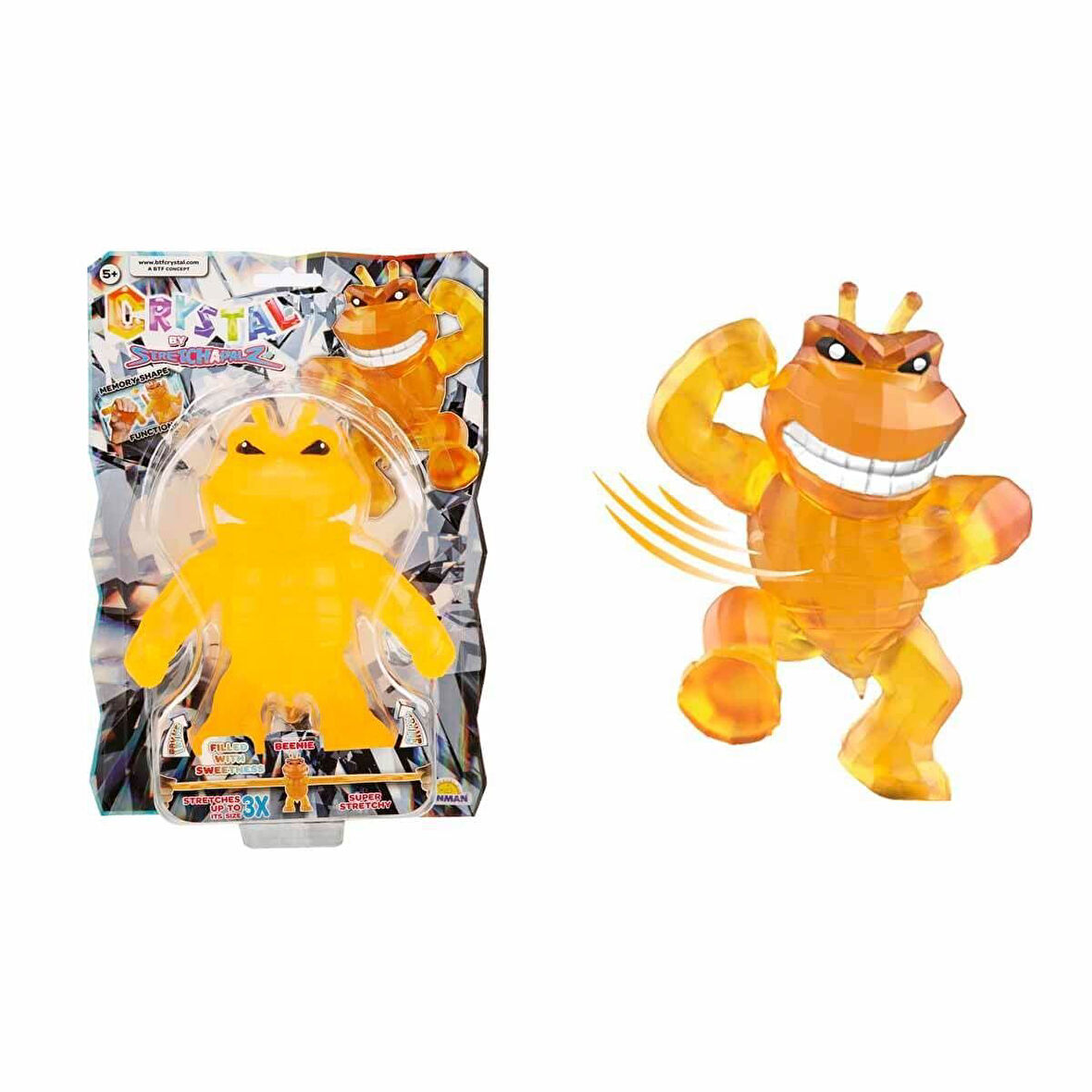 Kız Erkek Çocuk Oyuncak 12304 Strech Crystal Figür 14cm - 1adet Stokta Olan Gönderilir Kız Erkek Çoc
