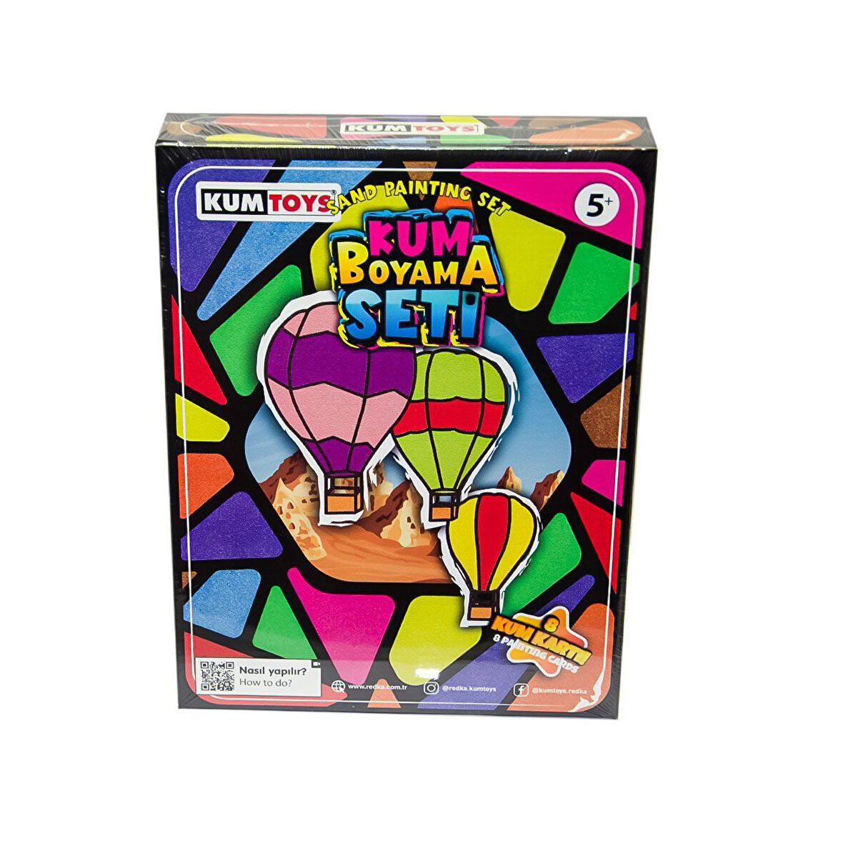 Kız Erkek Çocuk Oyuncak 5454 Kumtoys Kum Boyama Seti Kız Erkek Çocuk Oyuncak Eğitici Eğlenceli Oyunc