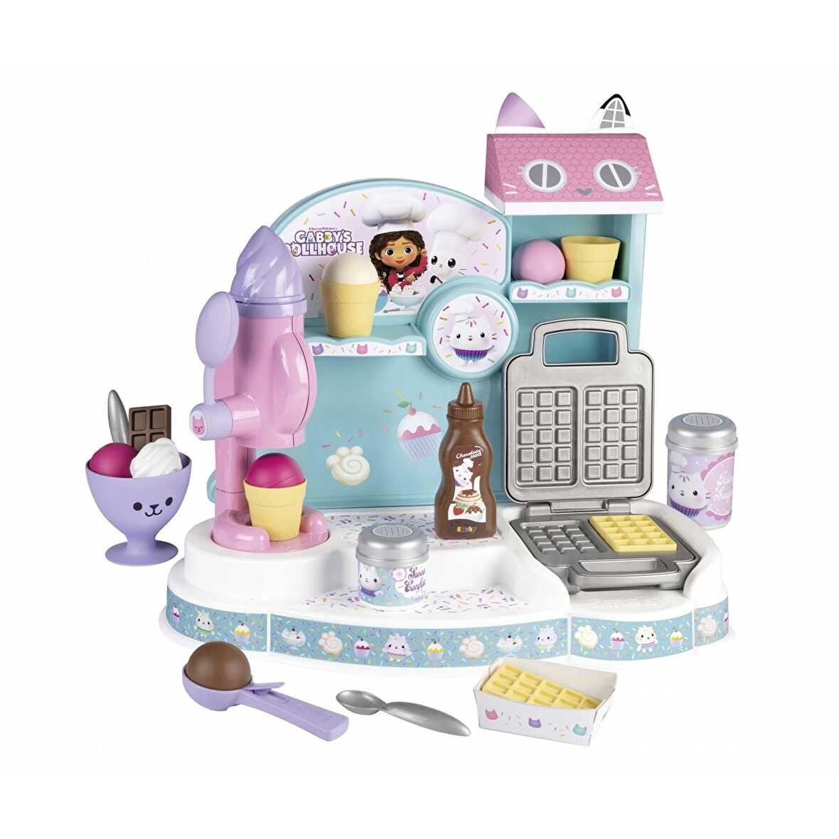 Kız Erkek Çocuk Oyuncak Smoby Gabby Dondurma Fabrikası Kız Erkek Çocuk Oyuncak Eğitici Eğlenceli Oyu