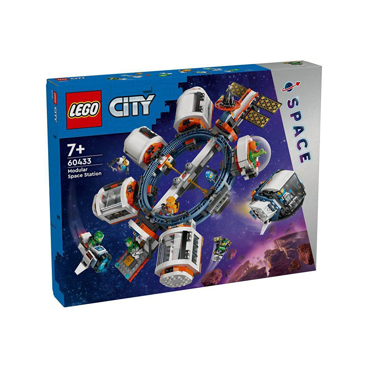 Kız Erkek Çocuk Oyuncak 60433 LEGO® City Modüler Uzay İstasyonu 1097 parça +7 yaş Kız Erkek Çocuk Oy