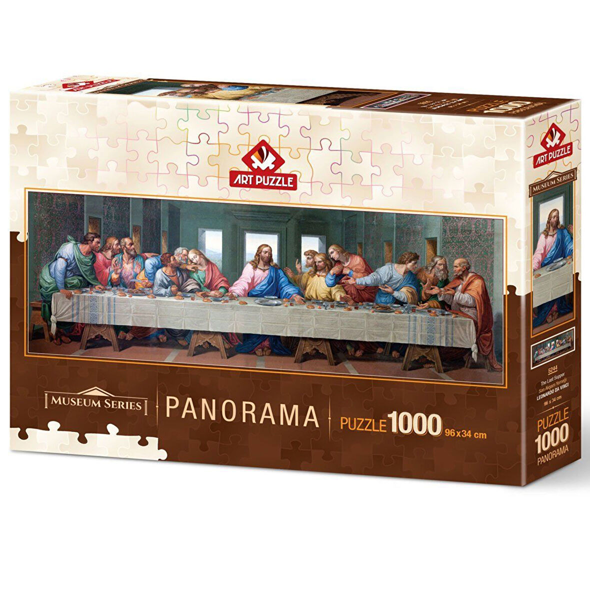 Kız Erkek Çocuk Oyuncak 5244 Son Akşam Yemeği 1000 Parça Panorama Kız Erkek Çocuk Oyuncak Eğitici Eğ