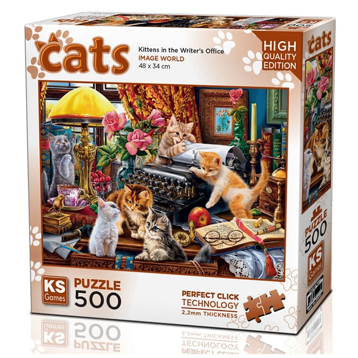 Kız Erkek Çocuk Oyuncak KS Games Parça Yavru Kediler Puzzle 500 Parça 20052 Kız Erkek Çocuk Oyuncak