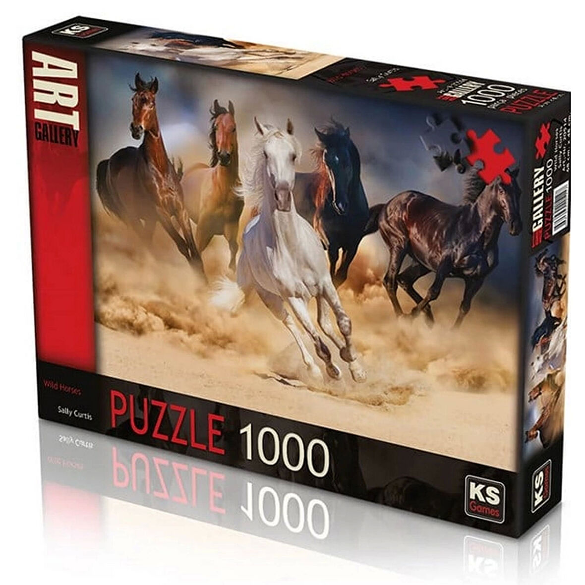 Kız Erkek Çocuk Oyuncak KS Games Wild Horses Puzzle 1000 Parça 20769 Kız Erkek Çocuk Oyuncak Eğitici
