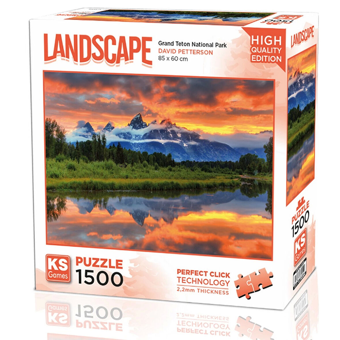 Kız Erkek Çocuk Oyuncak KS Games Grand Teton National Park Puzzle 1500 Parça 22037 Kız Erkek Çocuk O