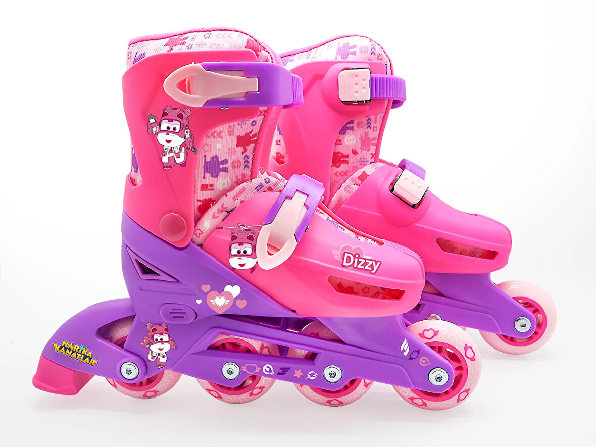 Kız Erkek Çocuk Oyuncak Harika Kanatlar Dizzy Paten 31/34 Kız Erkek Çocuk Oyuncak Eğitici Eğlenceli