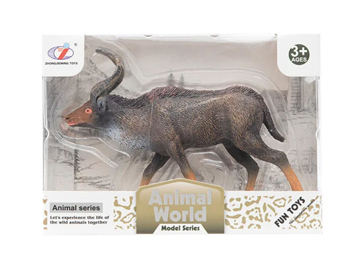 Kız Erkek Çocuk Oyuncak Kutulu Model Figür Hayvan Antilop Kız Erkek Çocuk Oyuncak Eğitici Eğlenceli