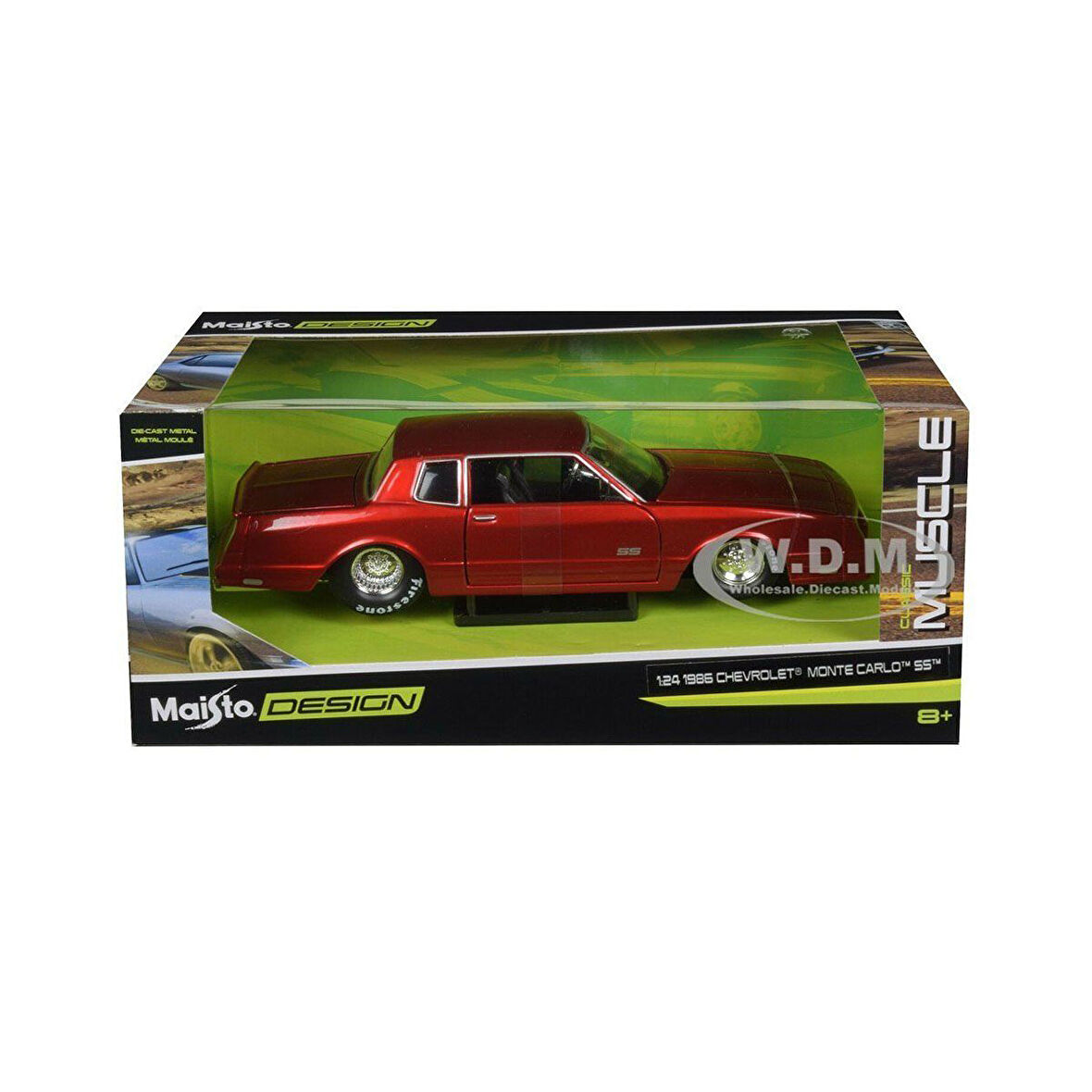 Kız Erkek Çocuk Oyuncak MAY 32542 Maisto Diecast 1:24 1986 Chevrolet Monte Carlo SS Kız Erkek Çocuk