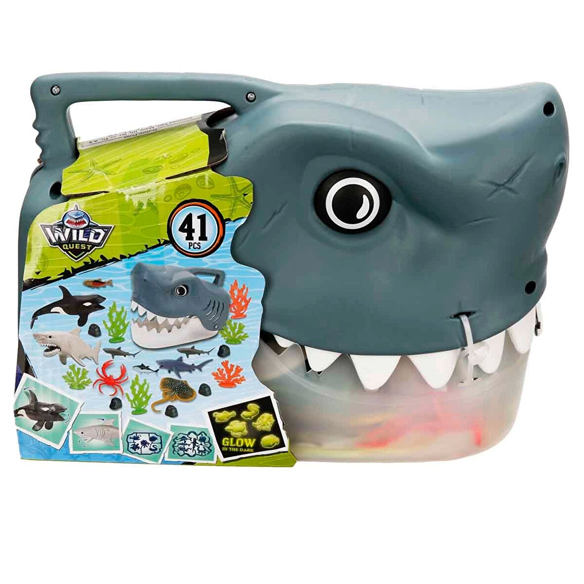 Kız Erkek Çocuk Oyuncak Wild Quest Köpekbalığı Kovası Oyun Seti 41 Parça - S00049053 Kız Erkek Çocuk