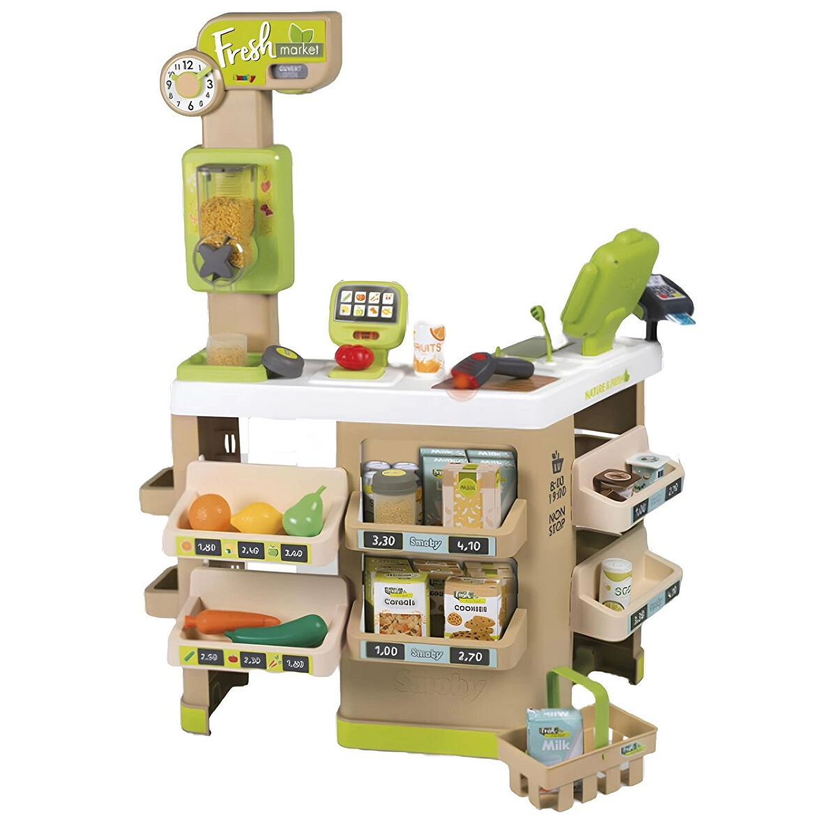 Kız Erkek Çocuk Oyuncak Smoby Fresh Market Kız Erkek Çocuk Oyuncak Eğitici Eğlenceli Oyuncak