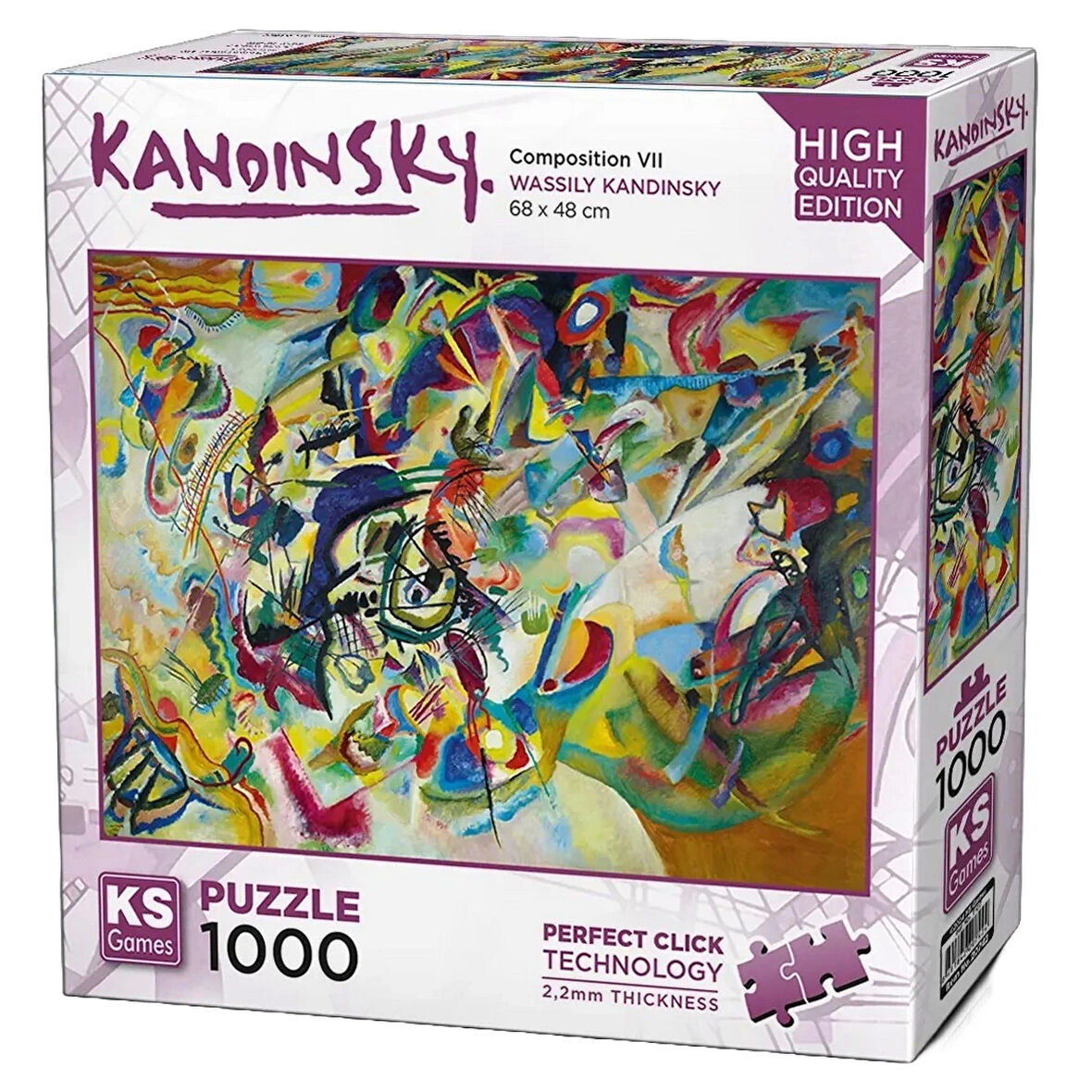 Kız Erkek Çocuk Oyuncak KS Games Kandinsky: Composition VI Puzzle 1000 Parça 20742 Kız Erkek Çocuk O