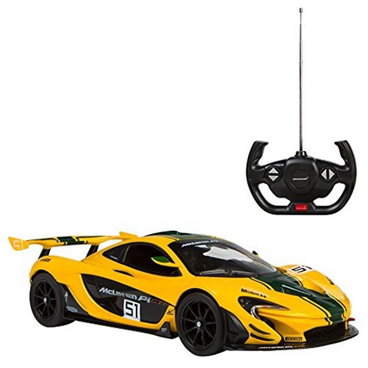 Kız Erkek Çocuk Oyuncak Rastar Kumandalı 1:14 Mclaren P1 GTR Kız Erkek Çocuk Oyuncak Eğitici Eğlence