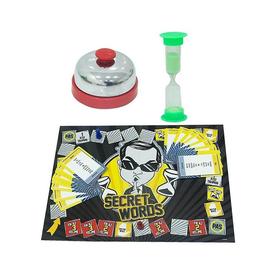 Kız Erkek Çocuk Oyuncak Secret Words Kelime Oyunu Kız Erkek Çocuk Oyuncak Eğitici Eğlenceli Oyuncak