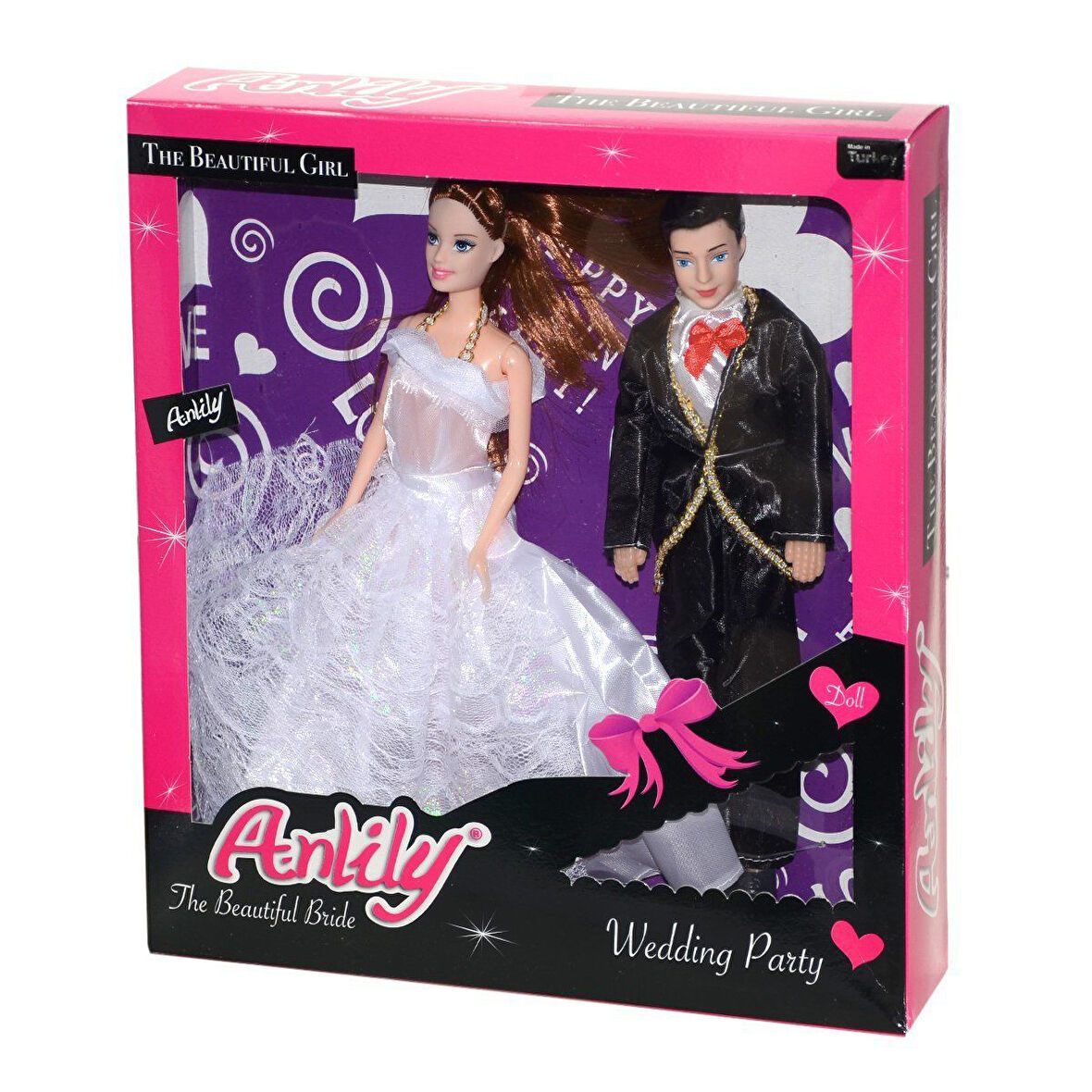 Kız Erkek Çocuk Oyuncak 02264 Oydaş, Anlily Gelin ve Damat / +3 yaş Kız Erkek Çocuk Oyuncak Eğitici