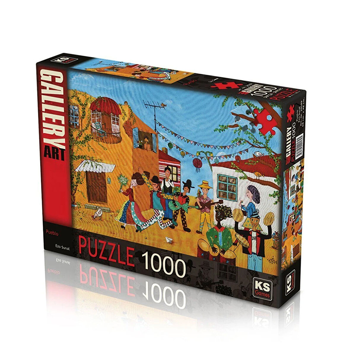 Kız Erkek Çocuk Oyuncak 20589 PUEBLO 1000 PARÇA PUZZLE Kız Erkek Çocuk Oyuncak Eğitici Eğlenceli Oyu