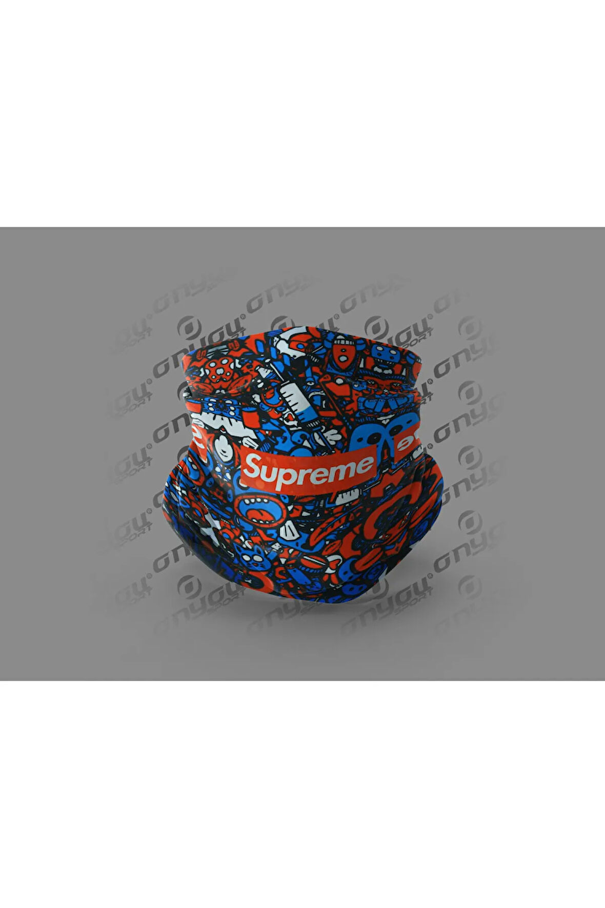 OUTDOOR MOTORCU SUPREME ÖZEL TASARIM BANDANA BUFF BOYUNLUK