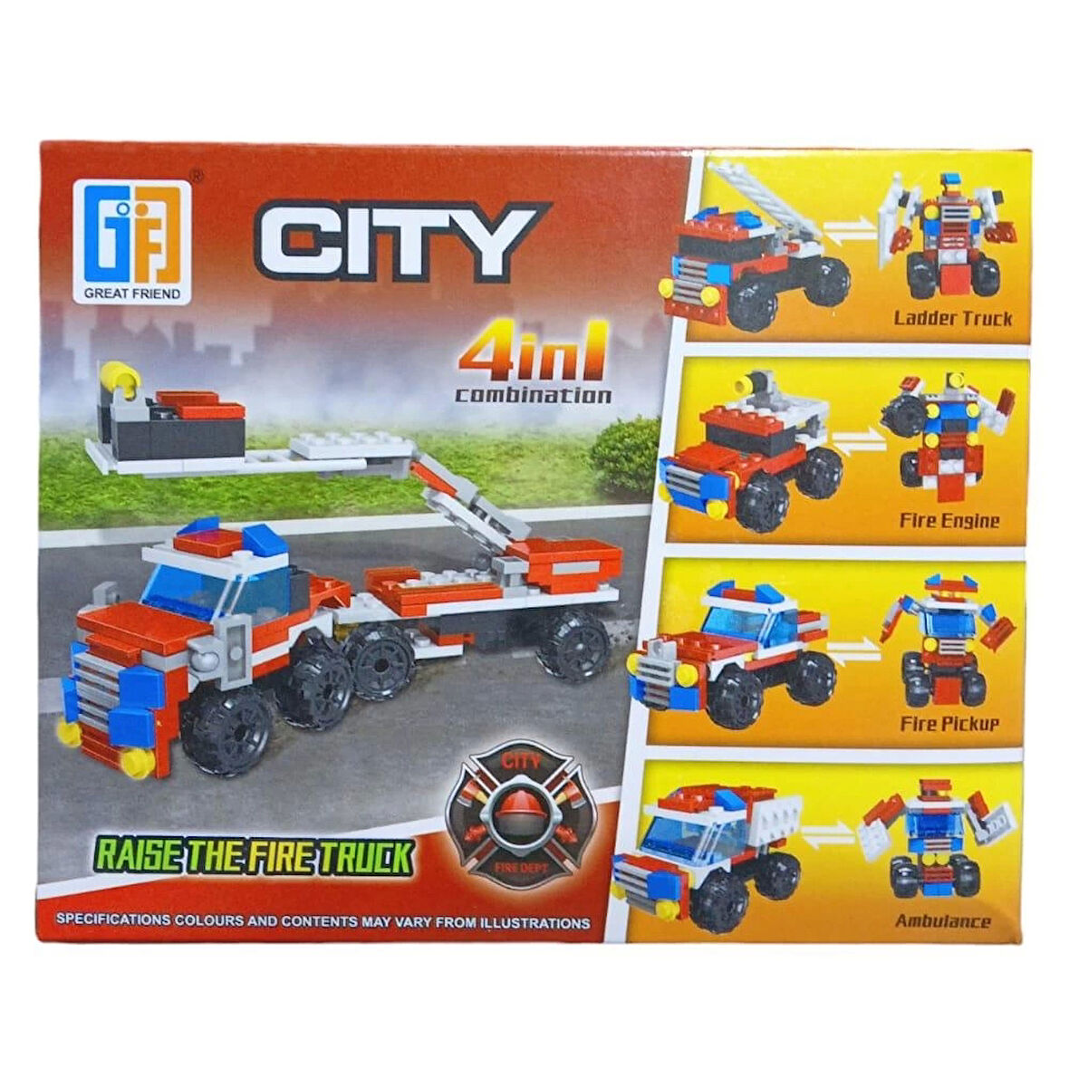 53 Parça 2in1 Robot Serisi