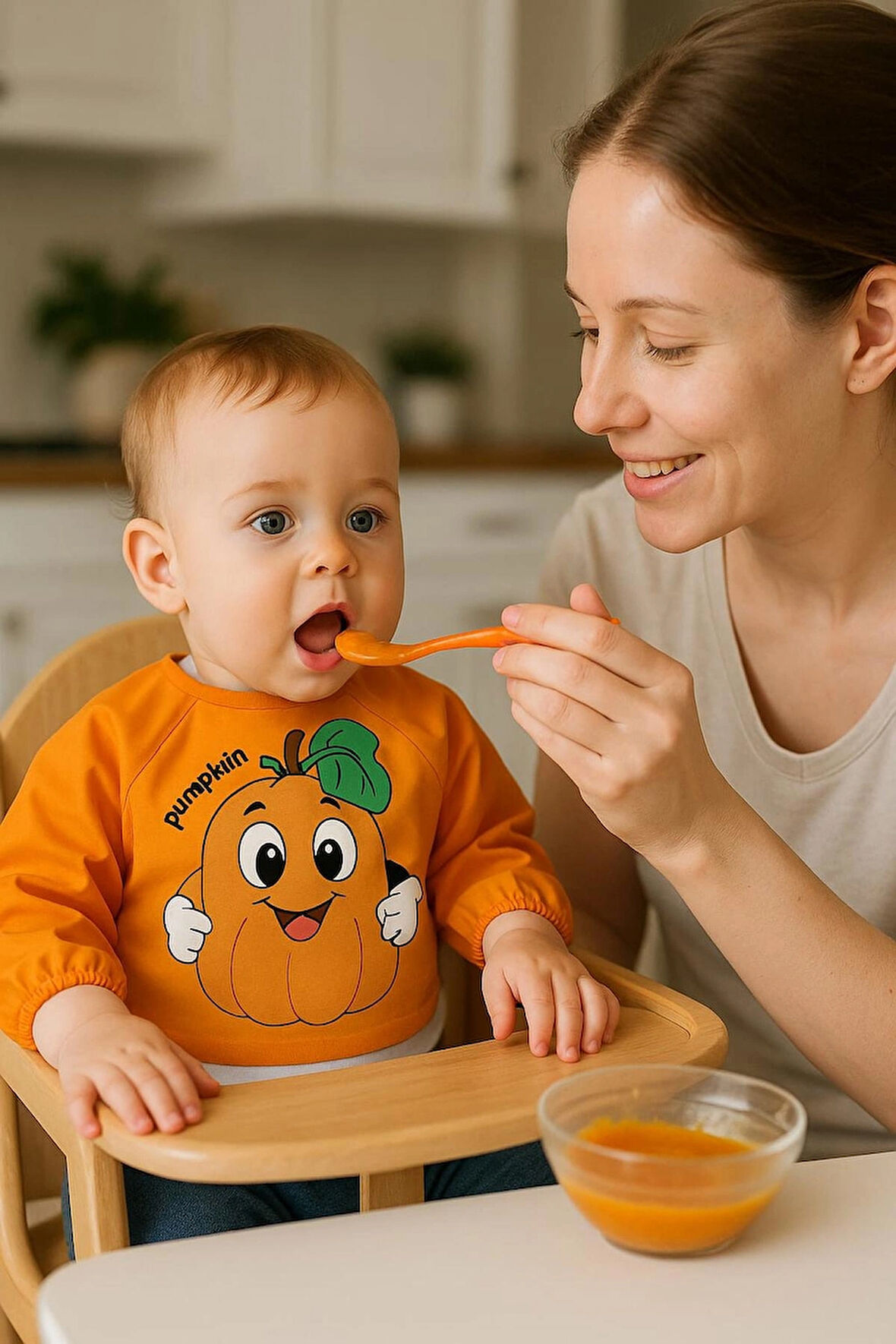 0-12 AY KOLLU ŞİRİN RENKLİ DESENLİ MAMA  ÖNLÜĞÜ