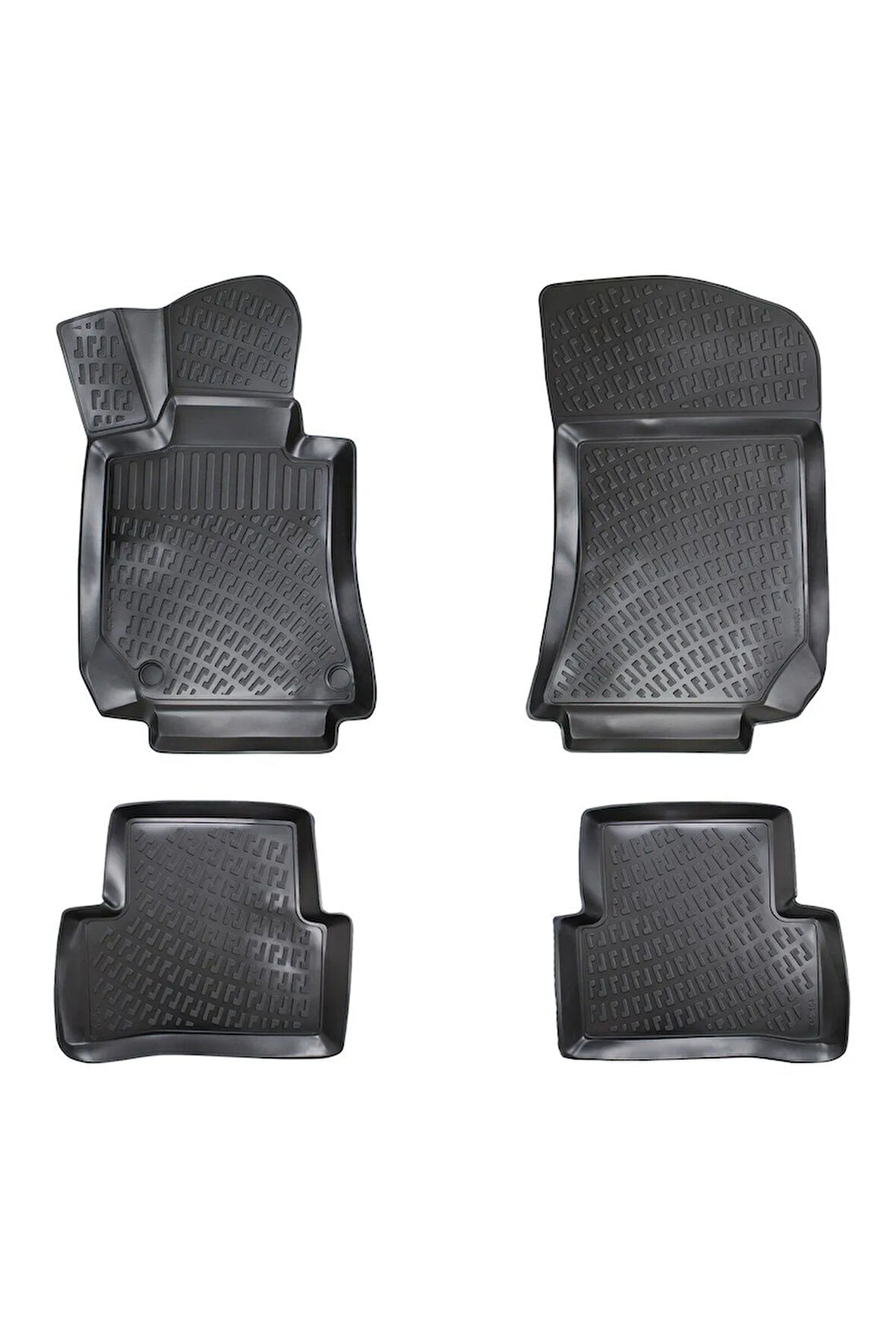 Mercedes CLS C218 2014 Araca Özel Tasarım 3D Havuzlu Paspas