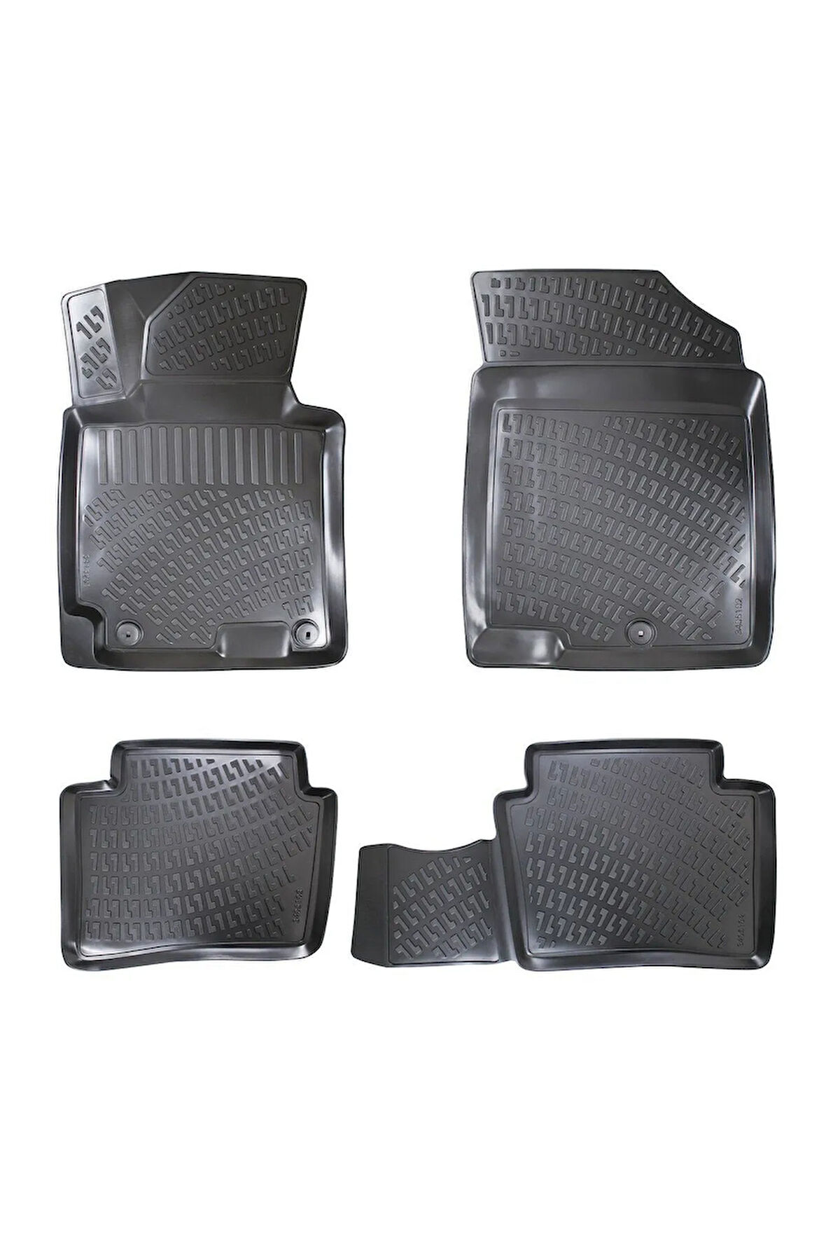 Hyundai Elantra 2010 Araca Özel Tasarım 3D Havuzlu Paspas