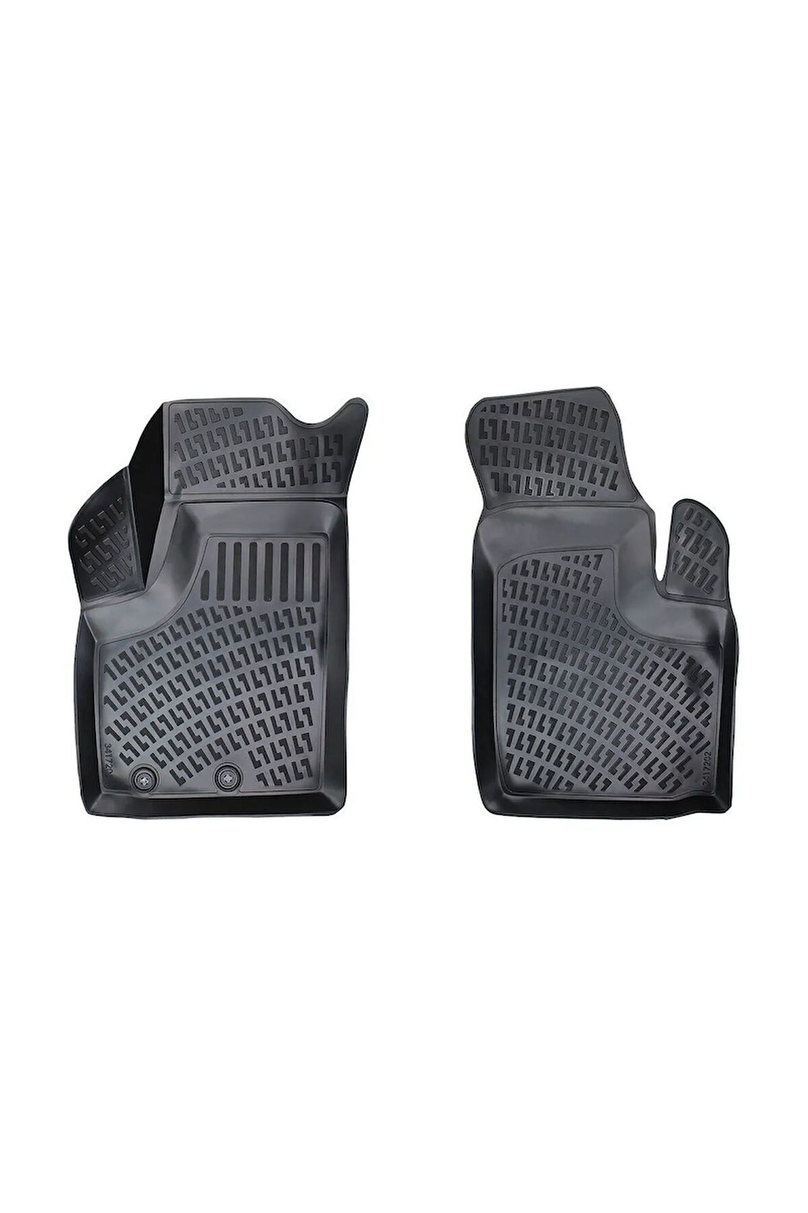 Fiat Doblo PANELVAN (2 Parça) 2001 Araca Özel Tasarım 3D Havuzlu Paspas