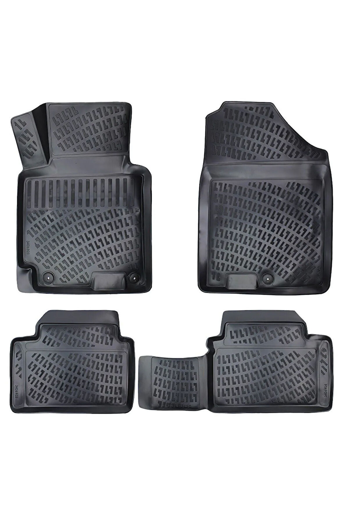 Kia Ceed 2016 Araca Özel Tasarım 3D Havuzlu Paspas