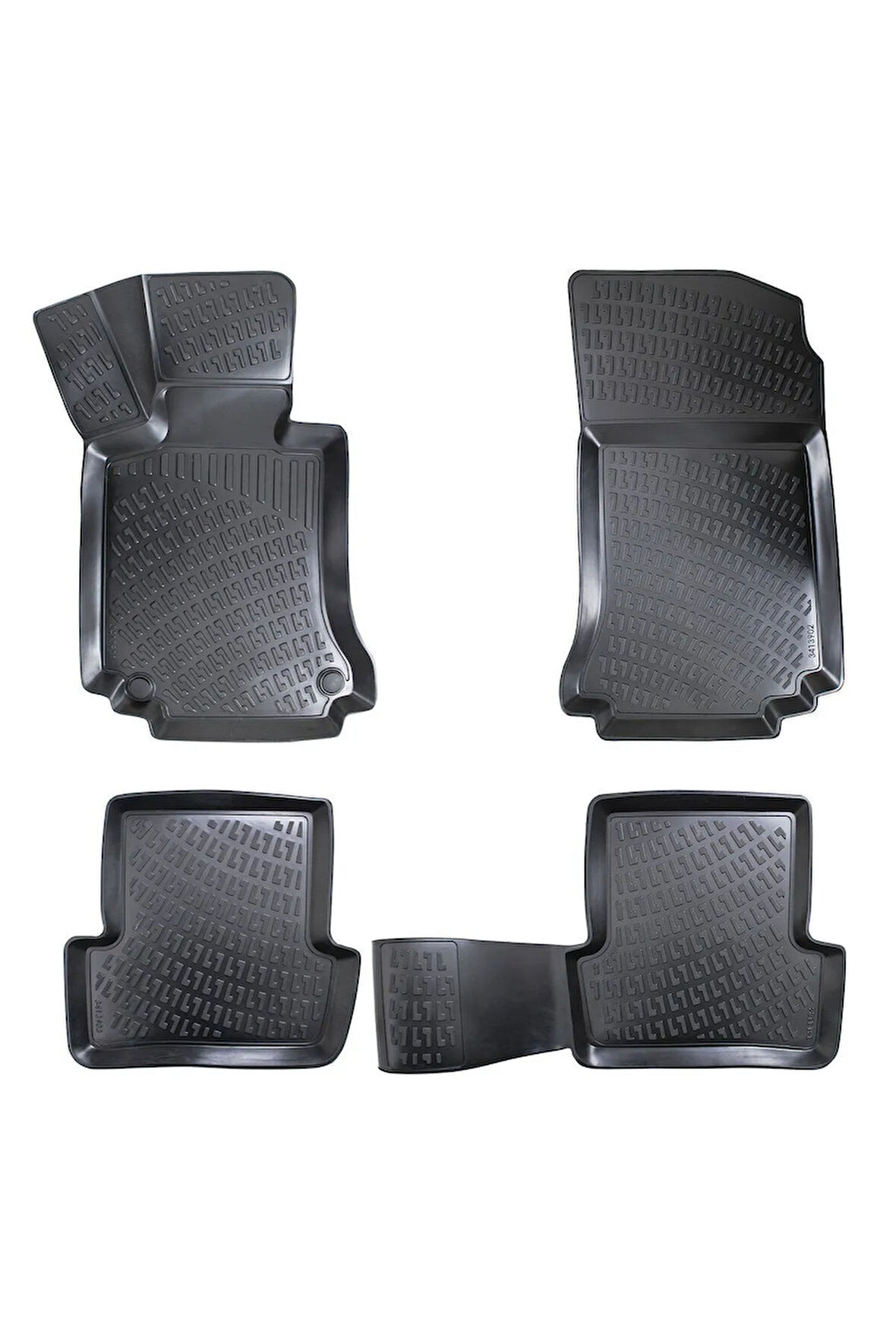 Mercedes C Serisi W204 2011 Araca Özel Tasarım 3D Havuzlu Paspas