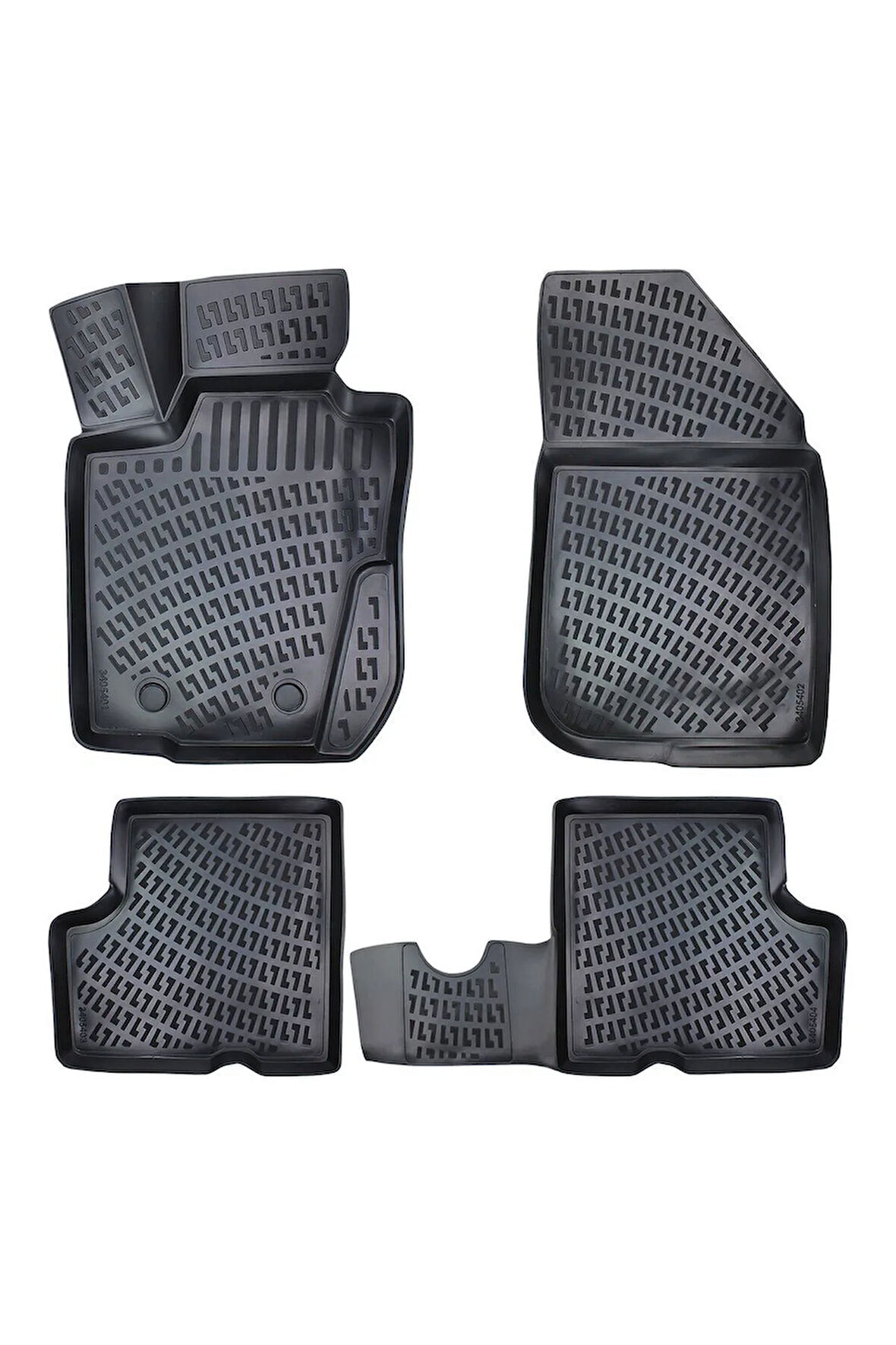 Dacia Duster 4x4 2012 Araca Özel Tasarım 3D Havuzlu Paspas