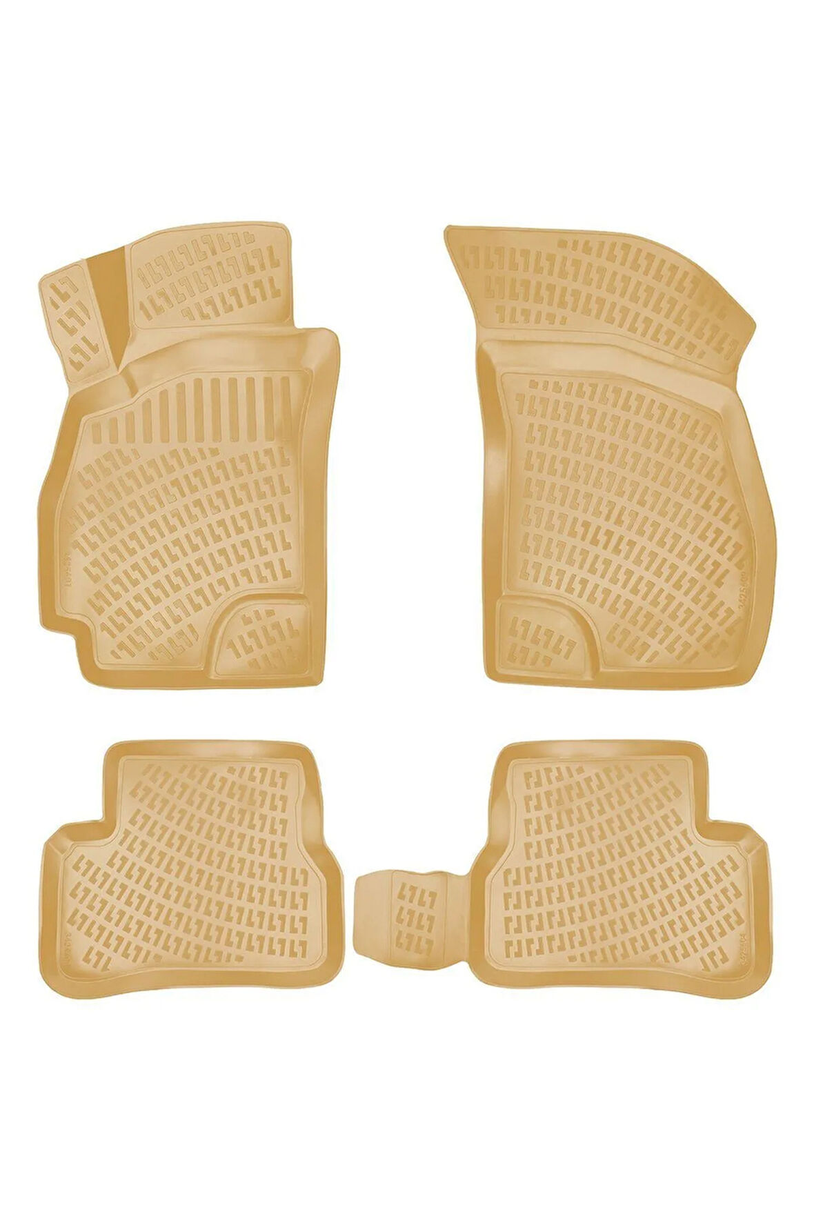 Hyundai Accent Admire 2005 Araca Özel Tasarım 3D Havuzlu Bej Paspas