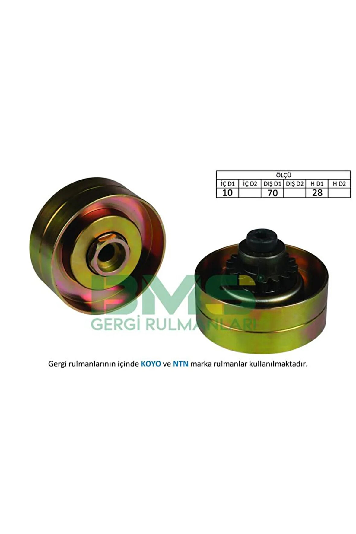 Alternatör Gergi Rulmanı Clıo 1.8 16v 91-98 Laguna 1.8-2.0 95-01 -megane 2.0i 96