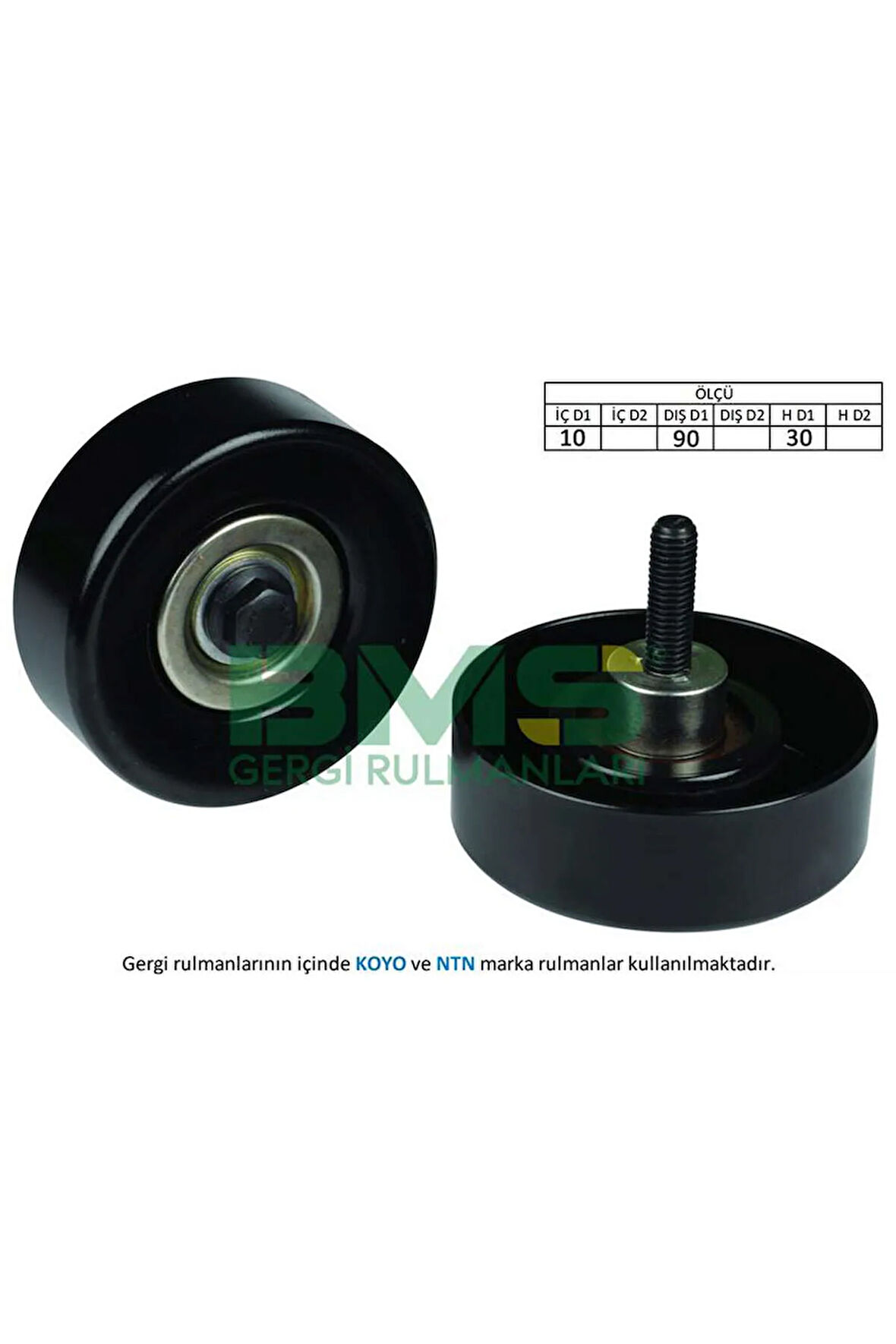 ALTERNATÖR GERGİ RULMANI FIESTA 1.8DI 00- -FOCUS 1.8TDCI-1.8DI-1.8TDDI 98-04 -TOURNEO CONNEC 313105