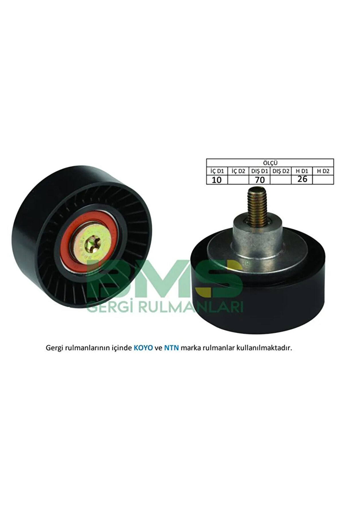Alternatör Gergi Rulmanı Bmw 316i-318i-z3 1.9 99-05 70x26