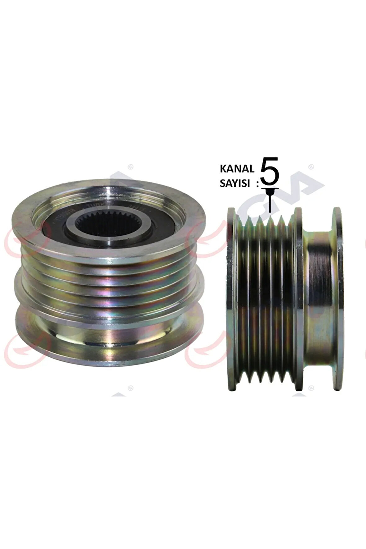 ALTERNATÖR KASNAĞI RULMANLI POLO 1.7 SDI-1.9D-SDI 94-01 -SEAT AROSA 1.7 SDI 97-0